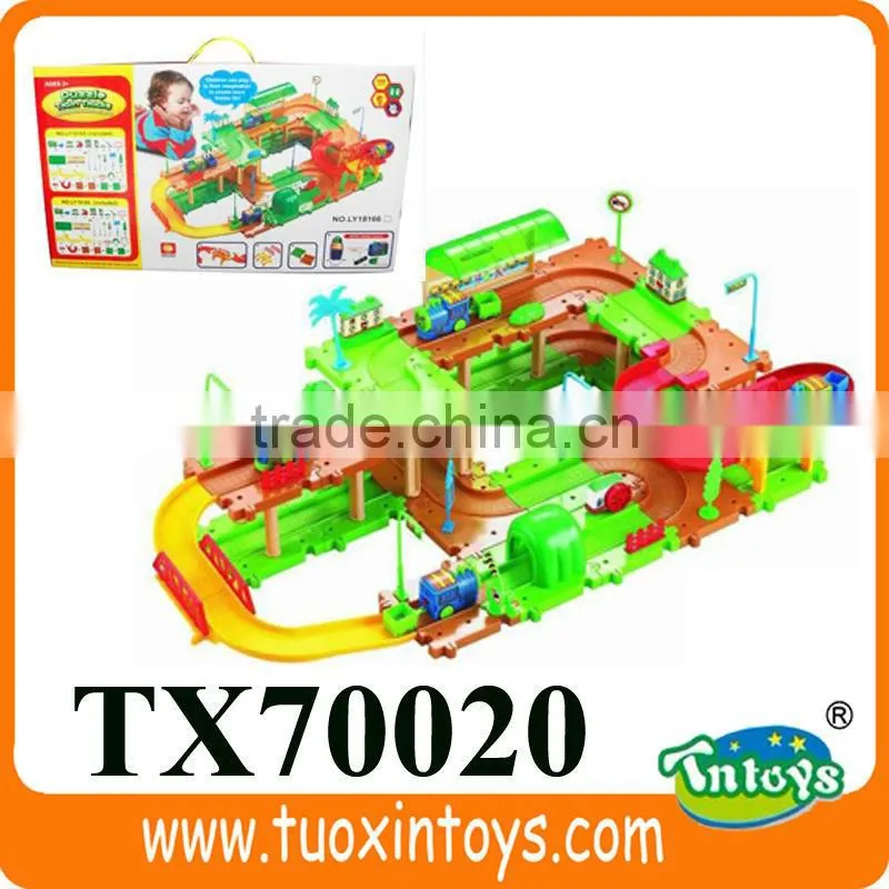 battery operated high speed toy train set