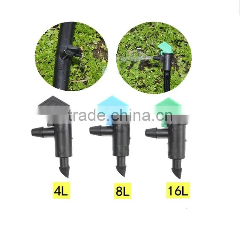 agricultural irrigation system 4L/H plastic dripper for water irrigation system