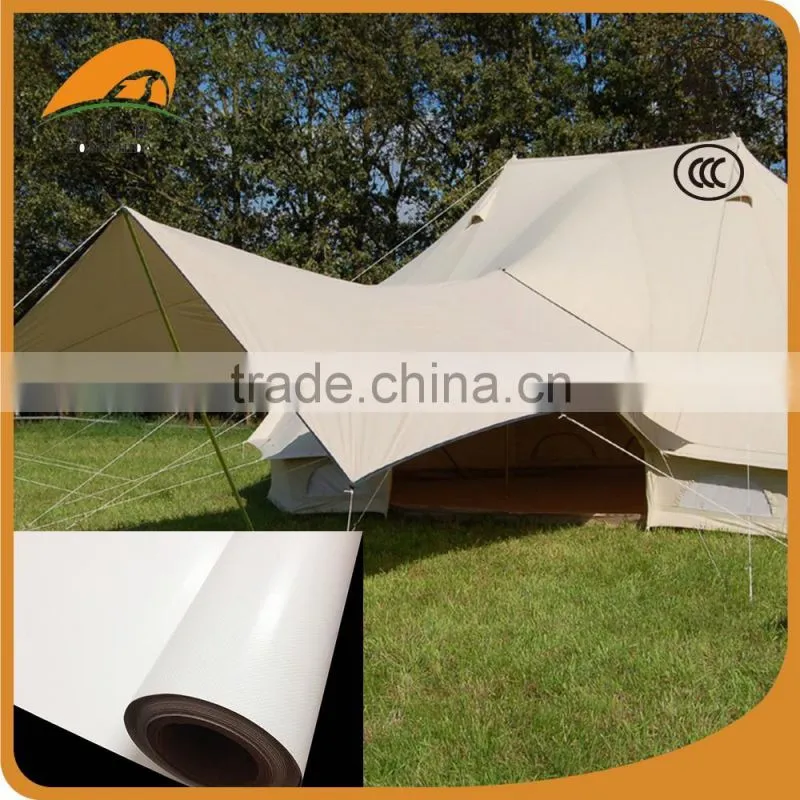 PVC coated tarpaulin tent materials outdoor fabric