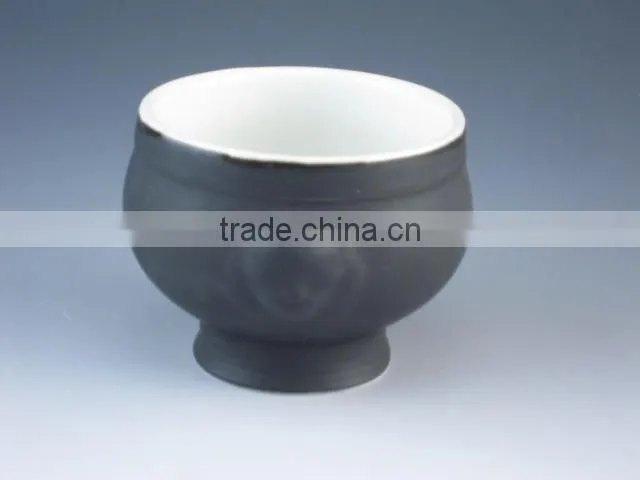 small casserole without lid 350 ml glazed porcelain microwave safety