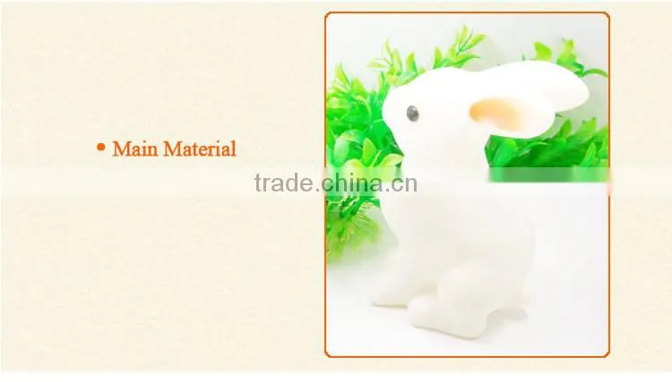 rabbit light happy led night nursery baby light lamp