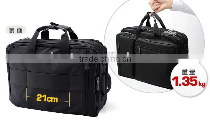 black solo business bag
