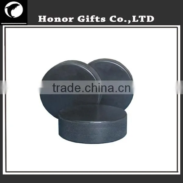 Rubber Custom Logo Printing Ice Hockey Puck