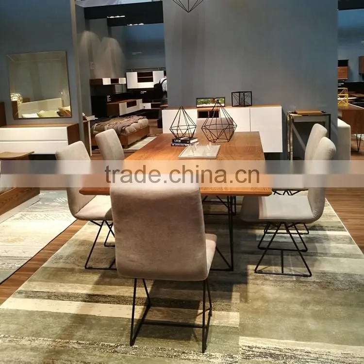 Modern Italian Style 8 Seater Dining Set Image A-828
