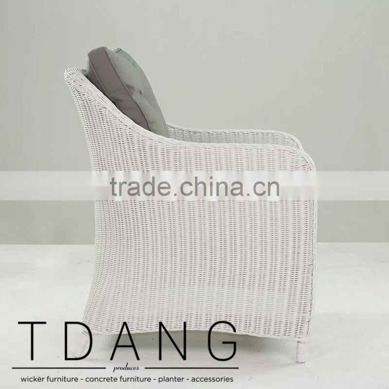 Flourish Wicker Lounge Chair - Conversation Wicker Sofa Set