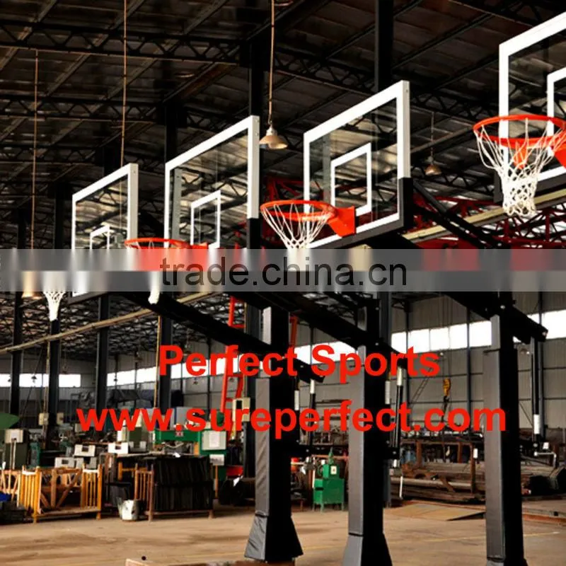 Front Mount Flex Basketball Goal With Net