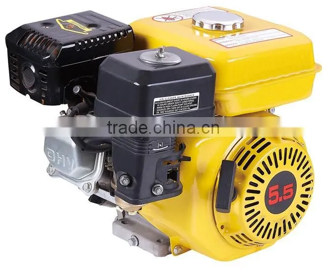 Air-cooled 4 stroke OHV single cylinder/168F 163cc 5.5HP Gasoline small engines cheap