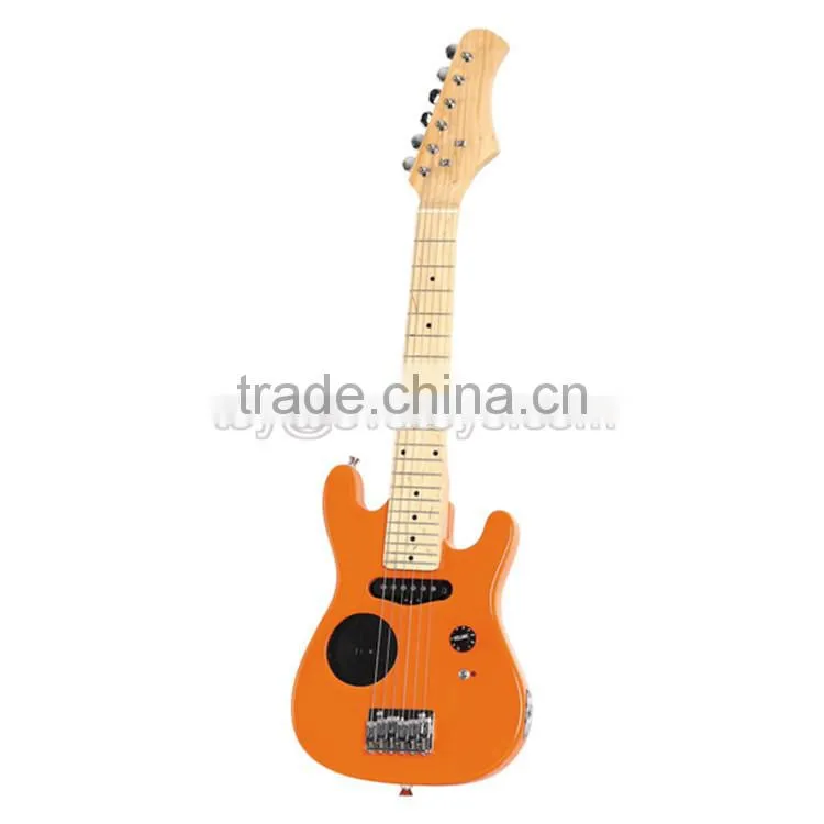 High quality musical toys wooden toddler guitar for preschool W07H014-S