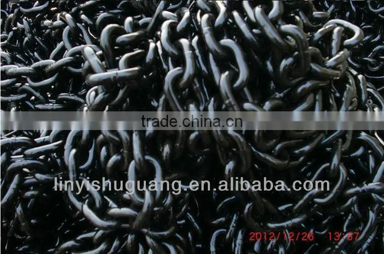 Black Grade 80 Calibrated Hoist Chain