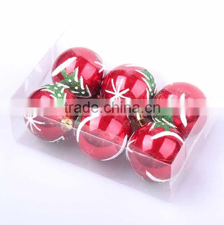 Factory price wholesale Christmas Plastic decoration ball