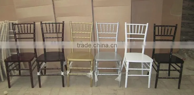 white wooden tiffany chair banquet chair for wedding party rental