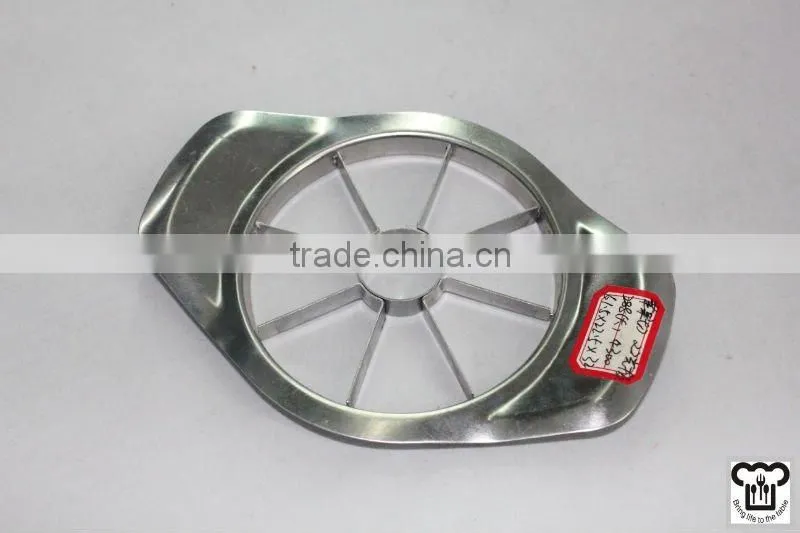 Stainless steel apple cutter