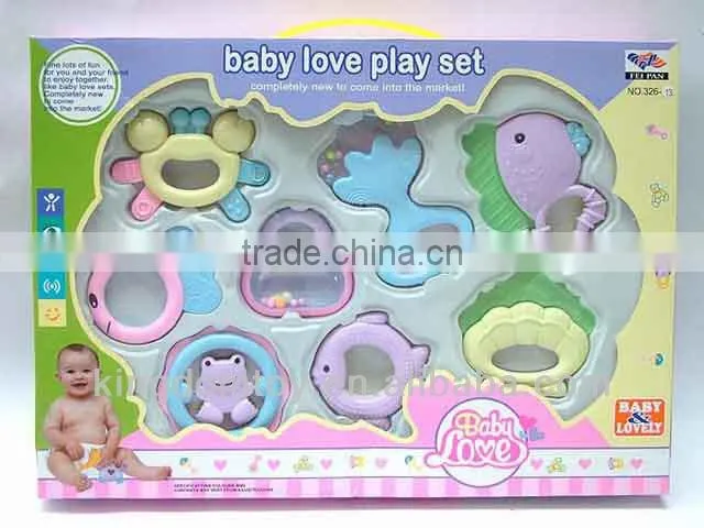 8 color hand bell toys