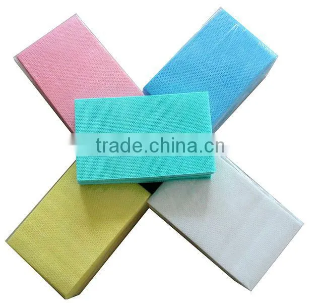 Spunlace diposable nonwoven wipes for furniture