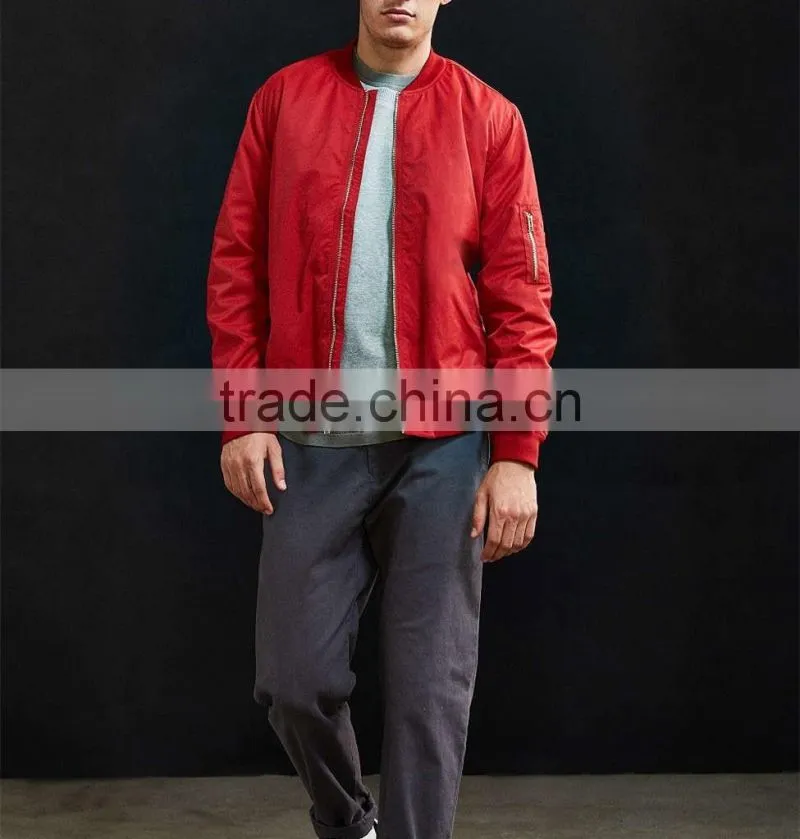 Custom Windproof Nylon Men's Sports Jacket