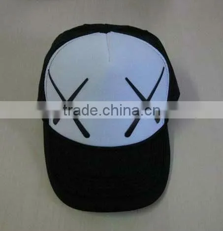 Custom printing adjustabke mesh 5 panel foam trucker hat and cap