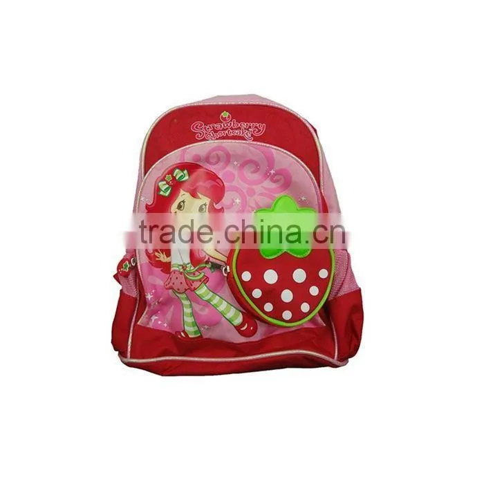 Custom Color Wholesale Price Cartoon Latest Design 3D Model Kids School Bag