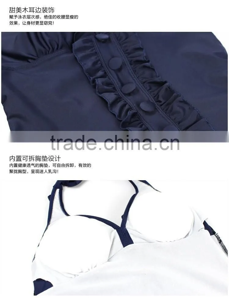 wholesale custom design your own women one-piece swimsuit