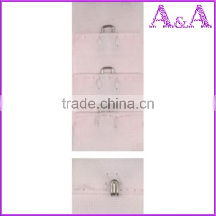 Ladies accessories bra hook and eye tape in custom colors available