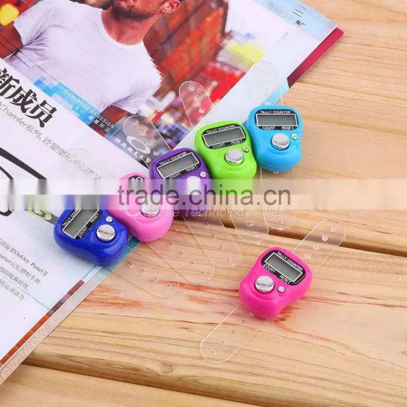 Stitch Marker And Row Finger Counter LCD Electronic Digital Tally Counter Hot Worldwide