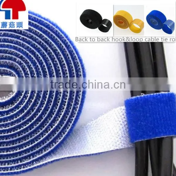 High quality self-locking luggage hook and loop bundle belt