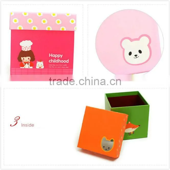 Gift Packaging for Children Gifts,2015 Customized Children Christmas Gift Box