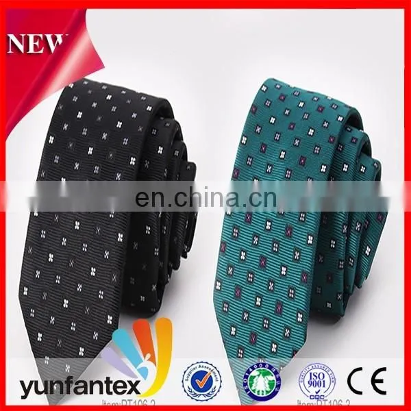 2016 handmade soild color and plaid 100 polyester tie