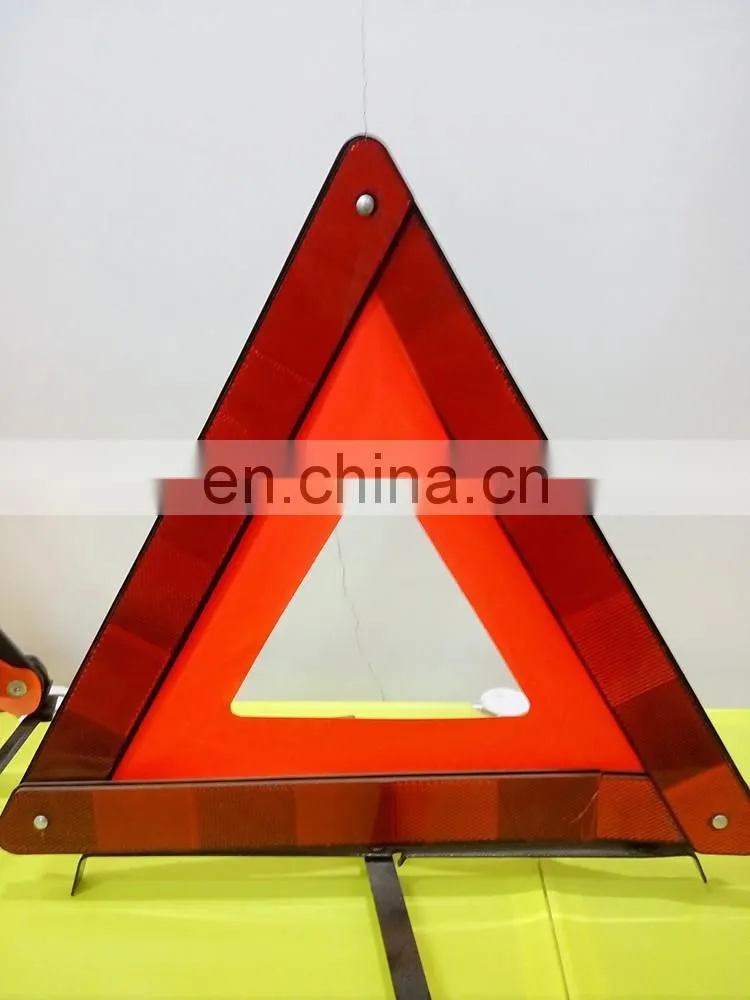 E Mark road safety equipment,safety reflector warning triangle