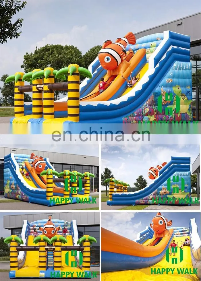 HI popular design inflatable slide adult giant inflatable water slide