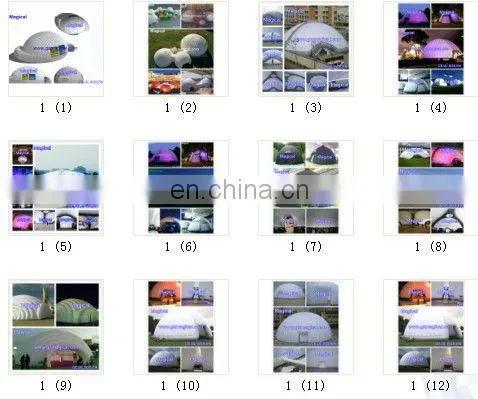 LED Inflatable Air Dome Tent/Inflatable Party Tent for Sale