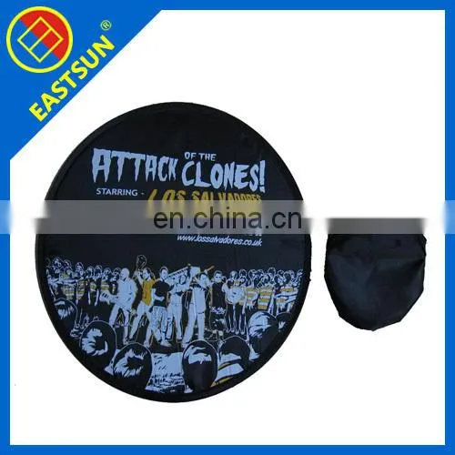Promotional Fabric Folding Frisbee , pop up frisbee
