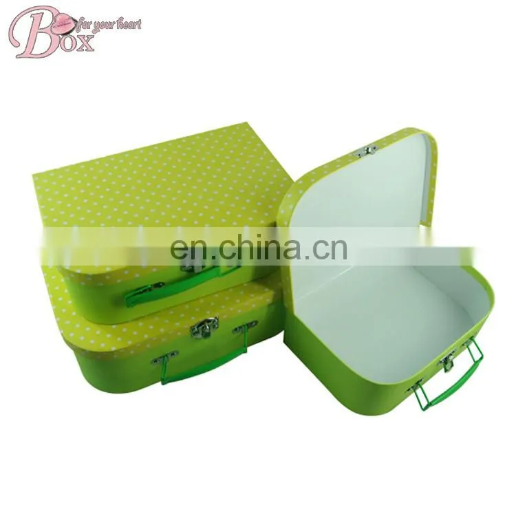 Mini Children Cardboard Suitcase