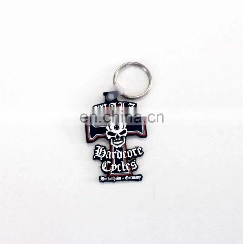 Fashionable rubber doll key chain