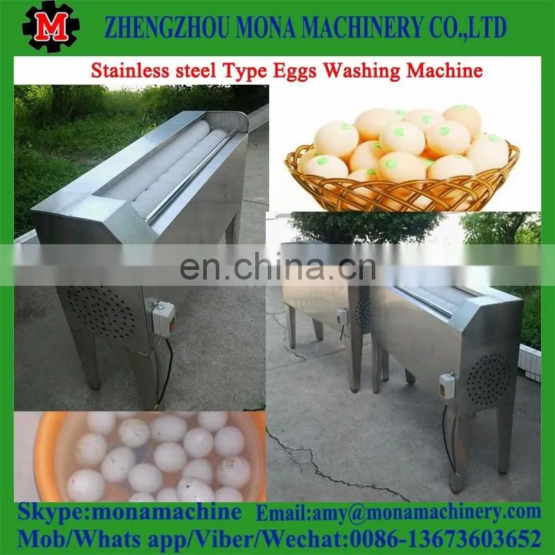 Successed technical reliable quality machine automatic brush type egg washing machine for sale