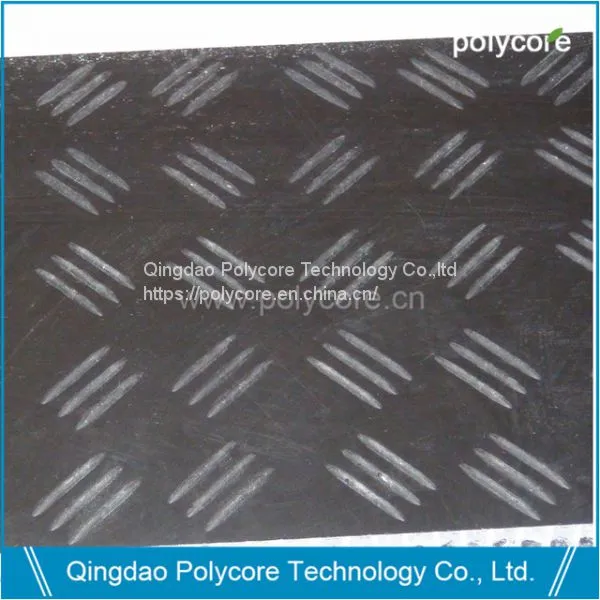 Polycore FRP PP honeycomb composite panel anti-slip skin