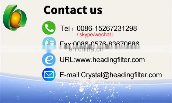 PPS needle punched nonwoven felt dust filter material