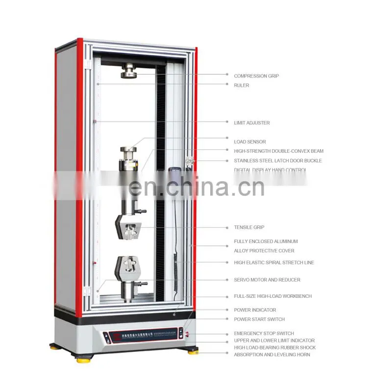 WDW-100kn 10 ton Electronic Tensile Measuring Tension Testing Instruments