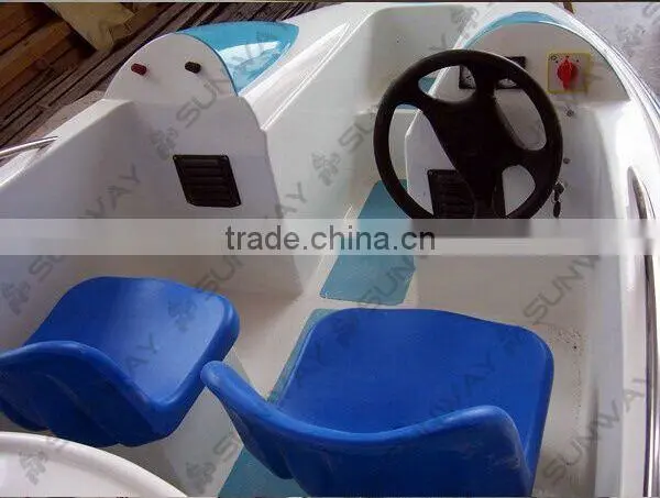 300W 500W Fibreglass electric boat