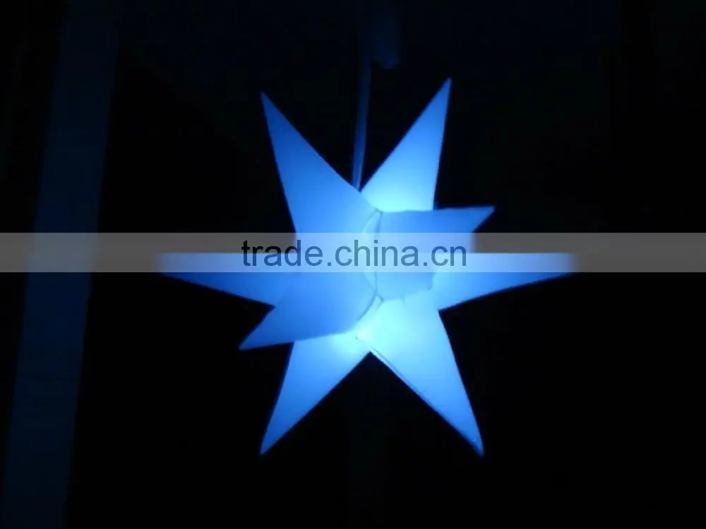2015 Hot Sale led inflatable balloon stand with pole
