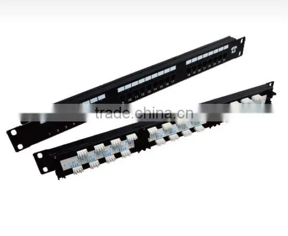 inside FTTH 25 port voice patch panel