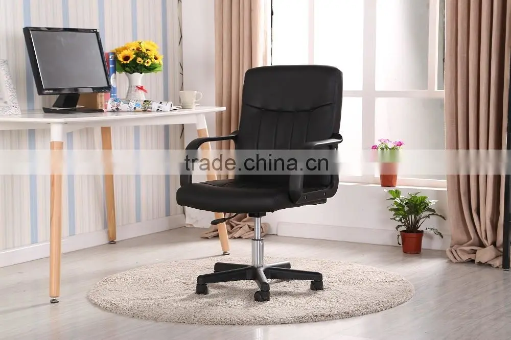 Synthetic PU leather chair high back armchair