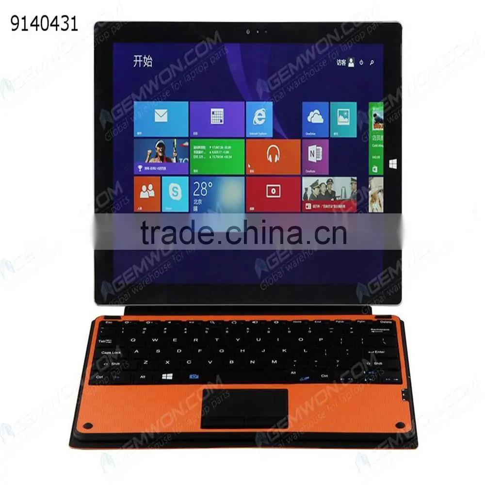 Bluetooth 3.0 keyboard for Microsoft pro3 12"orange