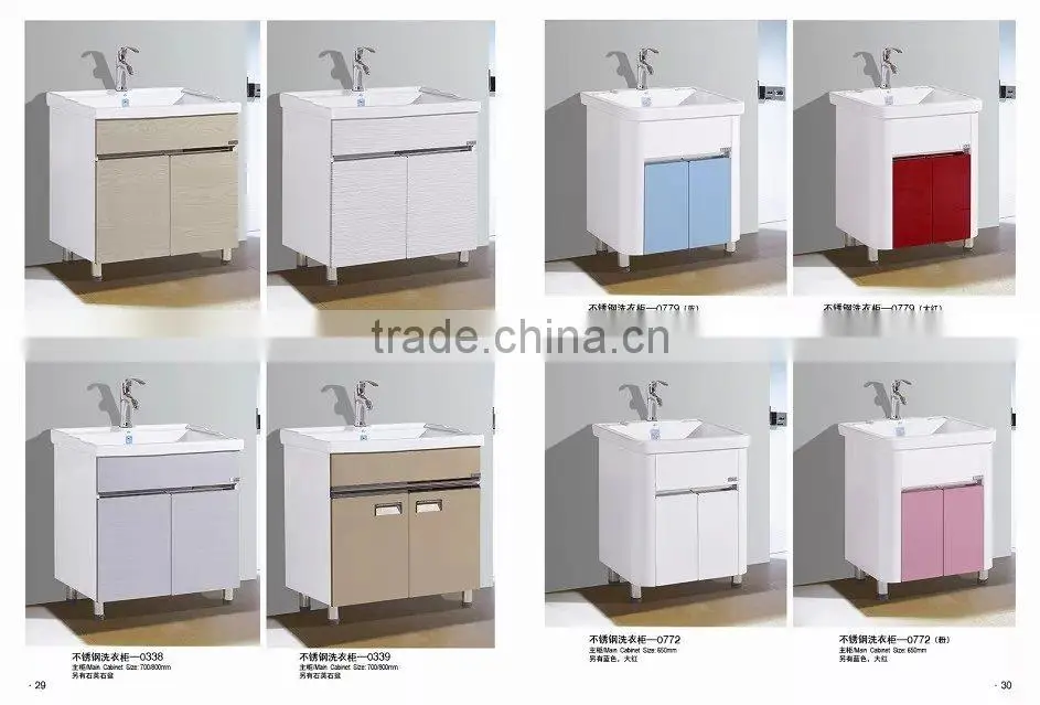 Bathroom cabinet with legs
