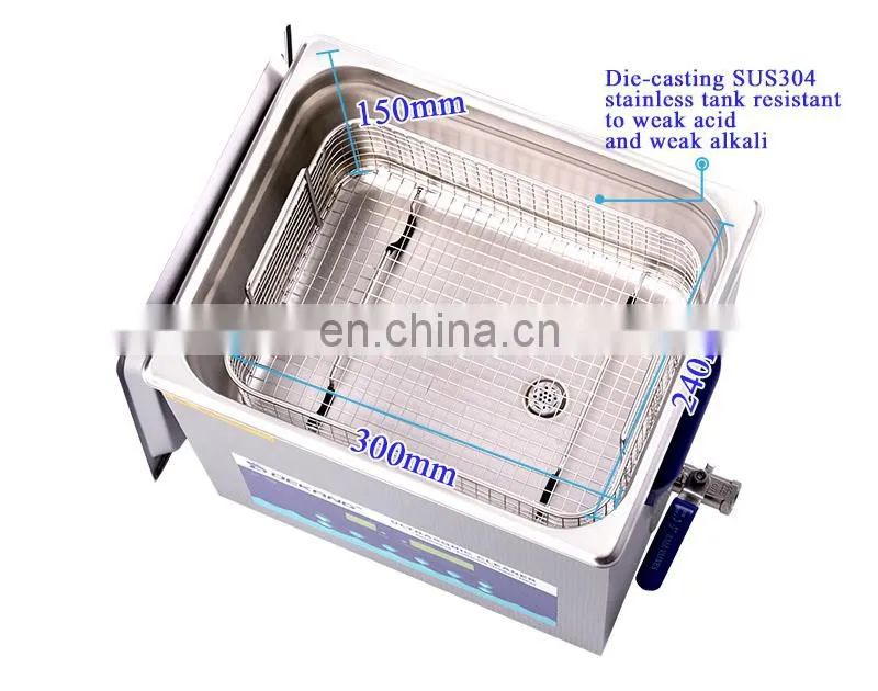 Portable Heavy-Duty Watch Parts Cleaning Ultrasonic Cleaner