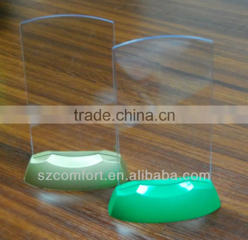 2013 hotel and restaurant light up menu holder
