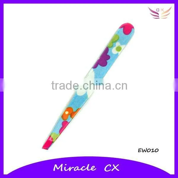 colorful printing eyebrows cute tweezers
