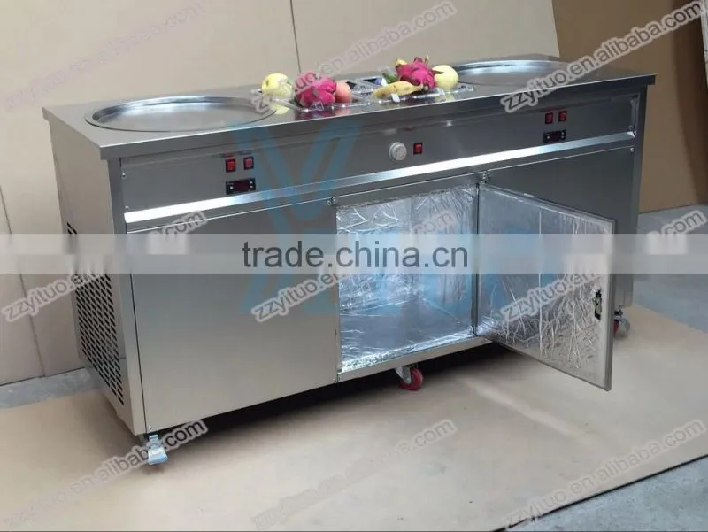 Thailand Fry Ice Cream Machine