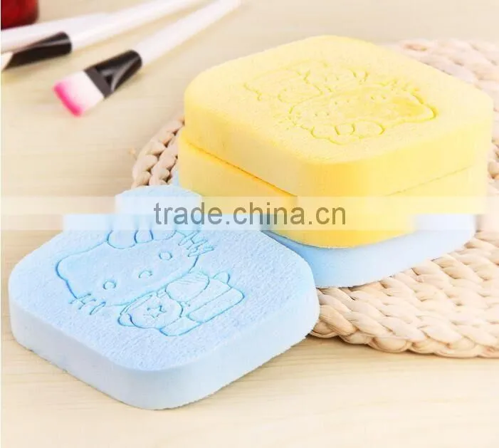 Best sell powder puff with individual package makeup puff