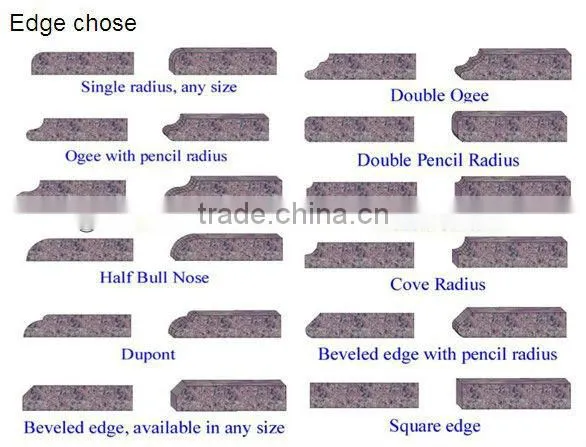 Grey Granite Stair Step Flamed Surface