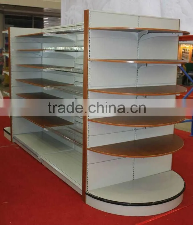 Supermarket Gondola shop shelving Metal Shelving